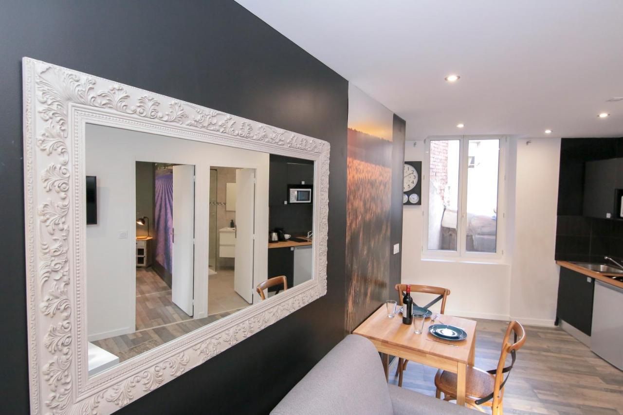 Апартаменты Les Champs, T2 Hypercentre Chic Et Cosy Wifi Par Sovalfi Сент-Этьен Экстерьер фото